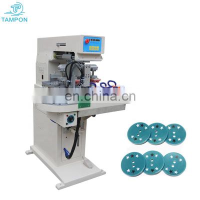 clothing buttons ceramic ink cup tampografia silicone pad printing machine 4 colors