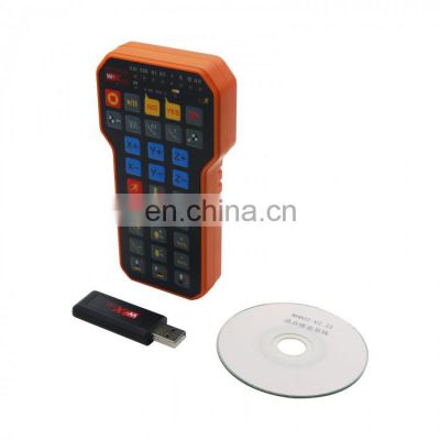 CNC Handwheel NC Studio USB Wireless Remote 3 Axis CNC Controller for CNC Router Engraving Machine Wei-hong System