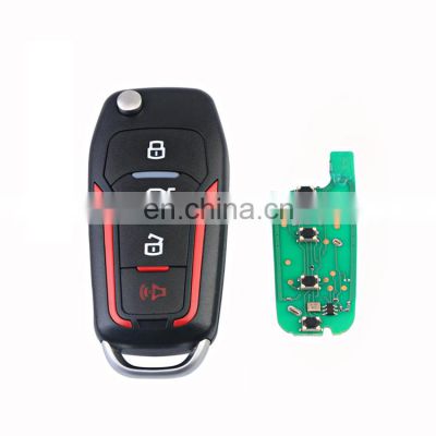 4 Buttons 315Mhz 4D63 80Bit Keyless Remote Control Smart Car Key CWTWB1U331 Fit For Ford Mustang Lincoln Crown Victoria Mercury
