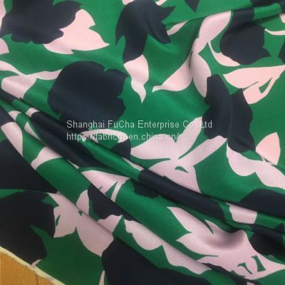 textile rayon print crepe koshibo fabric with flower digital printing fabric