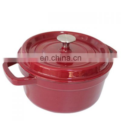 Enamel pot iron cast cookware sets casseroles cast iron pot