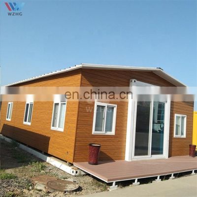 Ready made cheap prefab holiday house prefabricated modern villa container homes
