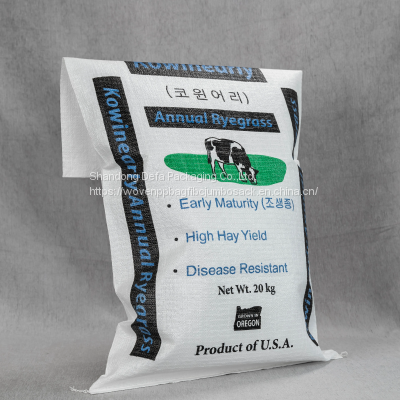 PP bags Customize logo printed friendly plastic bag for storage industrial application