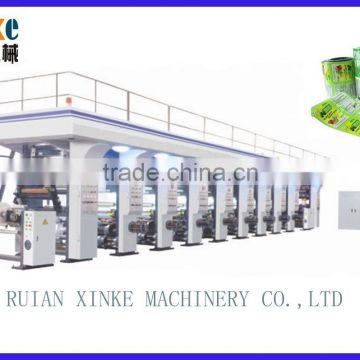 XINKE Machinery Multi- colors High Speed Computerized Automatic PP/PE/PET Gravure Printing machinery
