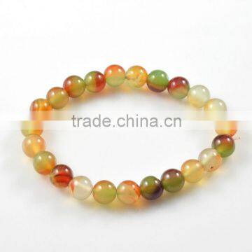 new fashion colorful natural stone jade wholesale bracelet vners