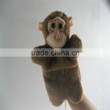2013 hot promotional plush Monkey hand puppets