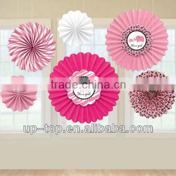 16inch new style round paper fan