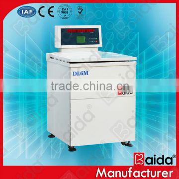 DL6M Floor Standing Low Speed High Volume Refrigerated centrifuge with cooling system