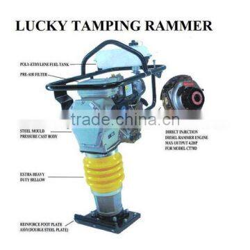 Lucky CT78D Tamping Rammer Driven by Diesel Engine