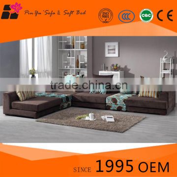 Warm and Sweet leather and fabric sofa sets for sale from original supplier