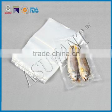 factory custom make transparent plastic vacuum bag for fish and good quality bag for things
