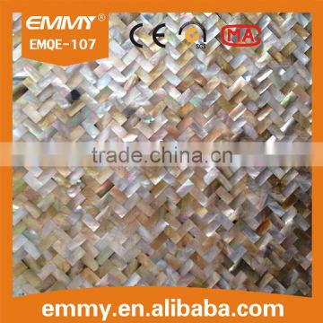factory price wholesale mother of pearl strip mosaic tiles,seashell mosaic tile