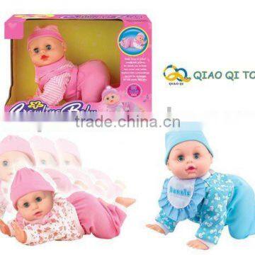 10 inch electric singing and climbing baby doll