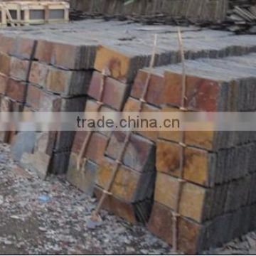 Chinese natural slate rusty roof tiles