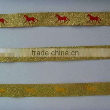 Metallic horse ribbon,hot sale for Australia
