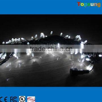 Pretty 24v white string lights 100 led