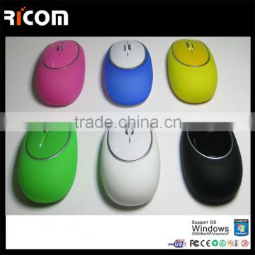 2.4g wireless optical usb soft silicone mouse