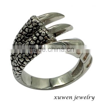 enamel spike stainless steel turkish rings for men