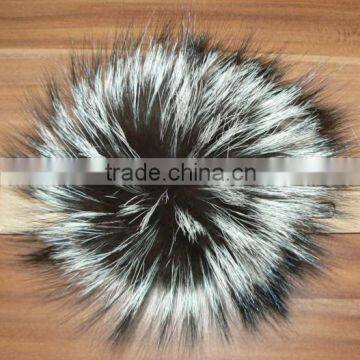 Fluffy 15cm Raccoon Fur Pom poms Ball for Beanie Hats