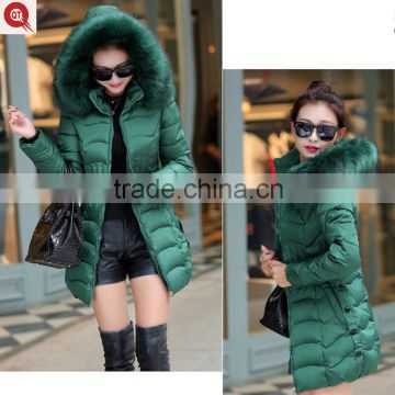 High End Women Fashion Winter Jacket Clothing 2016