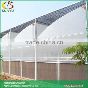 Large Sawtooth type inexpensive greenhouse polyethylene greenhouse
