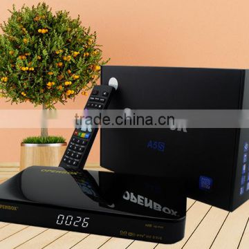 satellite receiver tv box a5s better than original v7 a6 support youtube chinese movie