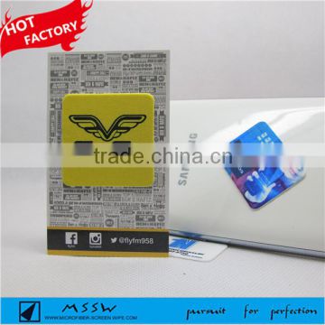 Mobile phone cleaner sticky screen cleaner sticker wipe