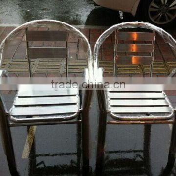 polish aluminum perspex chairs ZT-1046C