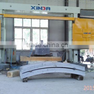 Mono Wire Saw machine with CNC for granite and marble profiling