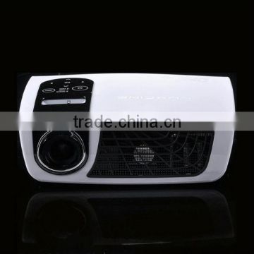 Commercial Theater Projectors / DLP Home Theater Projectors With HDMI / 1080P HDMI 3D LED Projector With Bulit-in Adapter