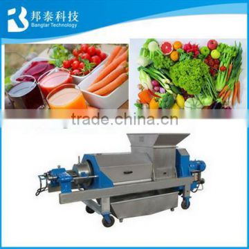 Double screw Squeezer industrial juicer extractor machine for leaves