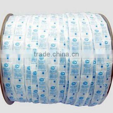 desiccant silica gel spool for prescription pills packaging