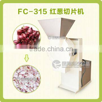 High Efficiency Supermarket Garlic Vegetable Slicing Slicer Machine