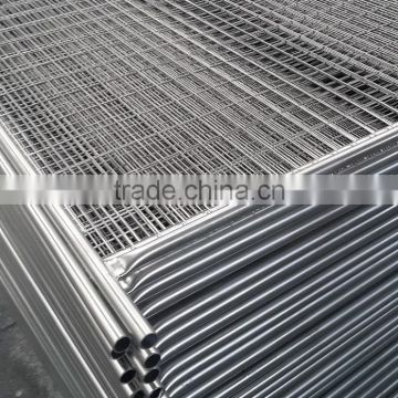 6ft Temporary welded grid fence panel with portable fence base /Australia complete temporary fence system for construction