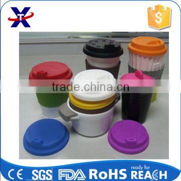 ECO-friedly food grade of Silicone cover for coffee cup
