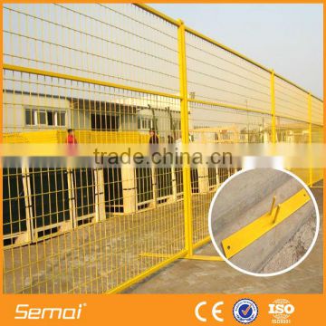 Canada hot construction event residential safety temporary fence for sale