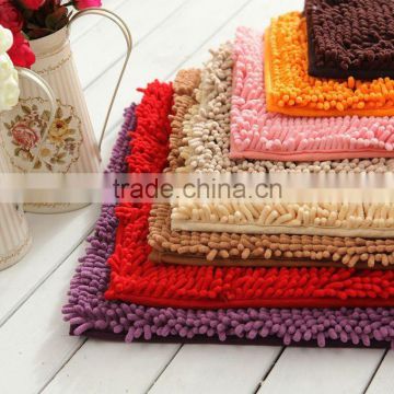chenille shaggy bath rug