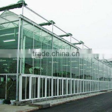 Beautiful and practical modern glass greenhouse