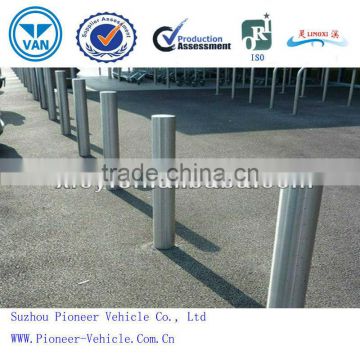 Road steel bollard, traffic stainless steel bollard(ISO Approved)