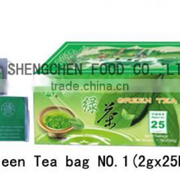 Chinese high moutain Green Teabag with competitve price, traditional teabag