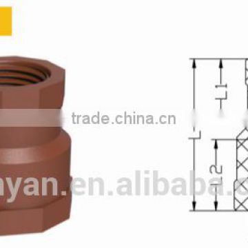 TY High quality PP threaded pipes&fittings FEMALE REDUCER B eco-friendly Cheap Price Full Size factory price list discount