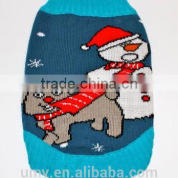 Fireplace Dog Sweater with 3D Stockings Knitting Christmas Dog Sweater XXXS To XXXL
