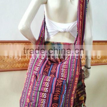 Thai Woven Fabrics Shoulder Hippie Boho Hobo Sling Crossbody