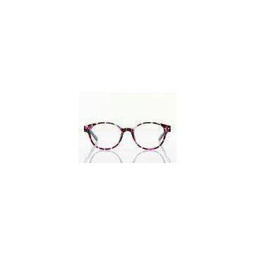 PC Plastic Polycarbonate Optical Spectacles Frames For Girls Stylish , Small Round