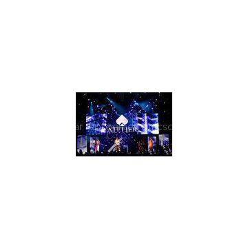 P7.81 indoor Curtain LED Display , 16394dots/ led screen for rental stage