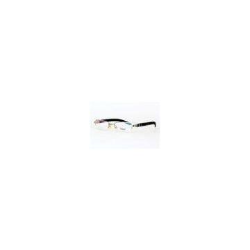 Lastest Metal Dixon Optical Frames For Reading Glasses Men , Half Frame