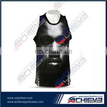 Sublimated basketball jerseys custom sublimation basketball tops