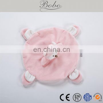 High Quality Pink Girl Gift Baby Doudou Comforter