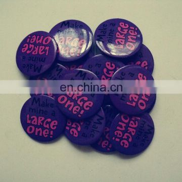 Custom cheap metal magnetic star shape lapel pin badges button badges supplier