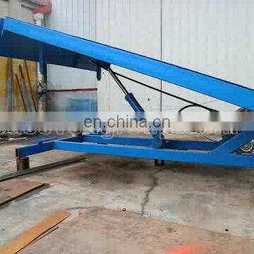 7LGQ Shandong SevenLift warehouse dock leveller vertical car parking lift ramp leveler